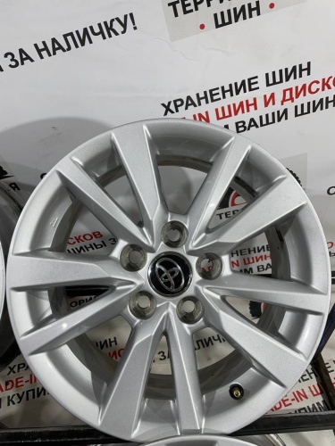Диски литые Toyota R16	5*114,3	6,5J ET40  ЦО 60,1