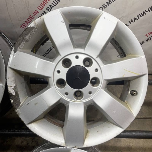 Литые диски мерседес R16	5Х112 ЦО66,6 6j ET46
