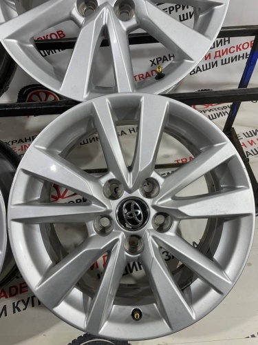 Диски литые Toyota R16	5*114,3	6,5J ET40  ЦО 60,1
