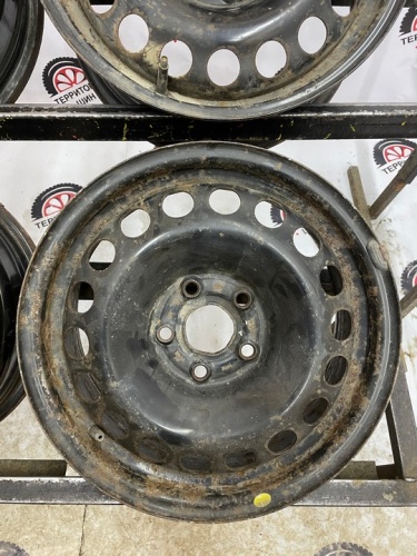 Штампы Чёрные Шевроле R15 5*105 ЦО56.6 ET42 6J