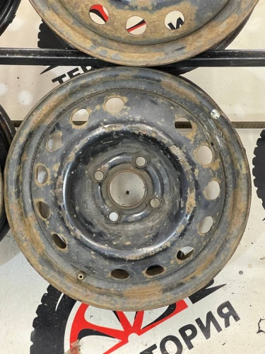 Диски штамованные R14 4*100 5,5J ET39 ЦО 56,6