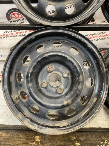 Диски штампы KIA/Hunday R15 4*100 6J ET48 ЦО 54,1