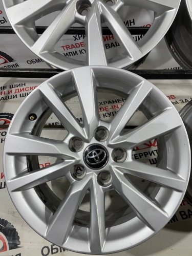 Диски литые Toyota R16	5*114,3	6,5J ET40  ЦО 60,1