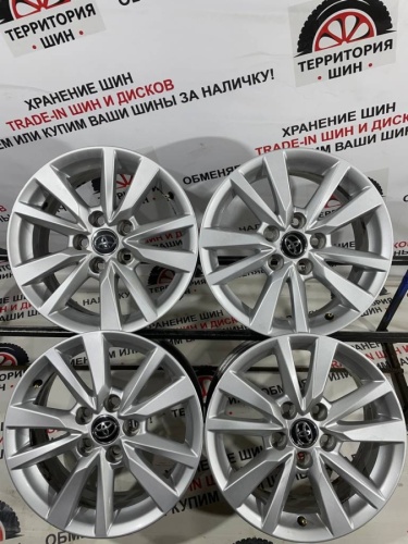 Диски литые Toyota R16	5*114,3	6,5J ET40  ЦО 60,1
